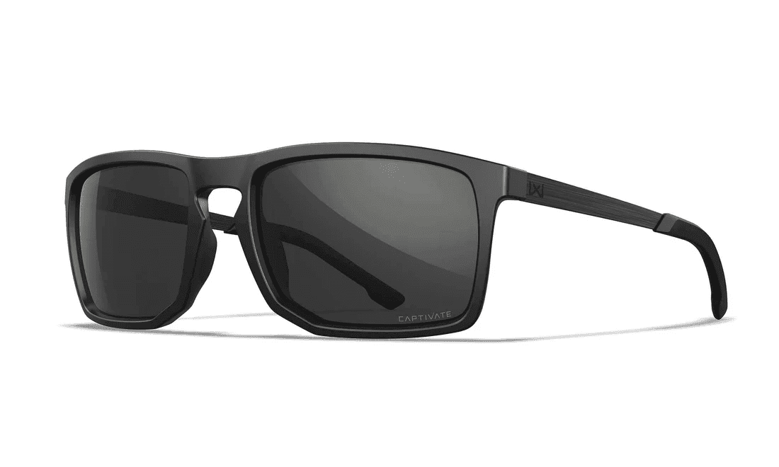 WileyX Axe CAPTIVATE Polarized Grey/Matte Black Frame