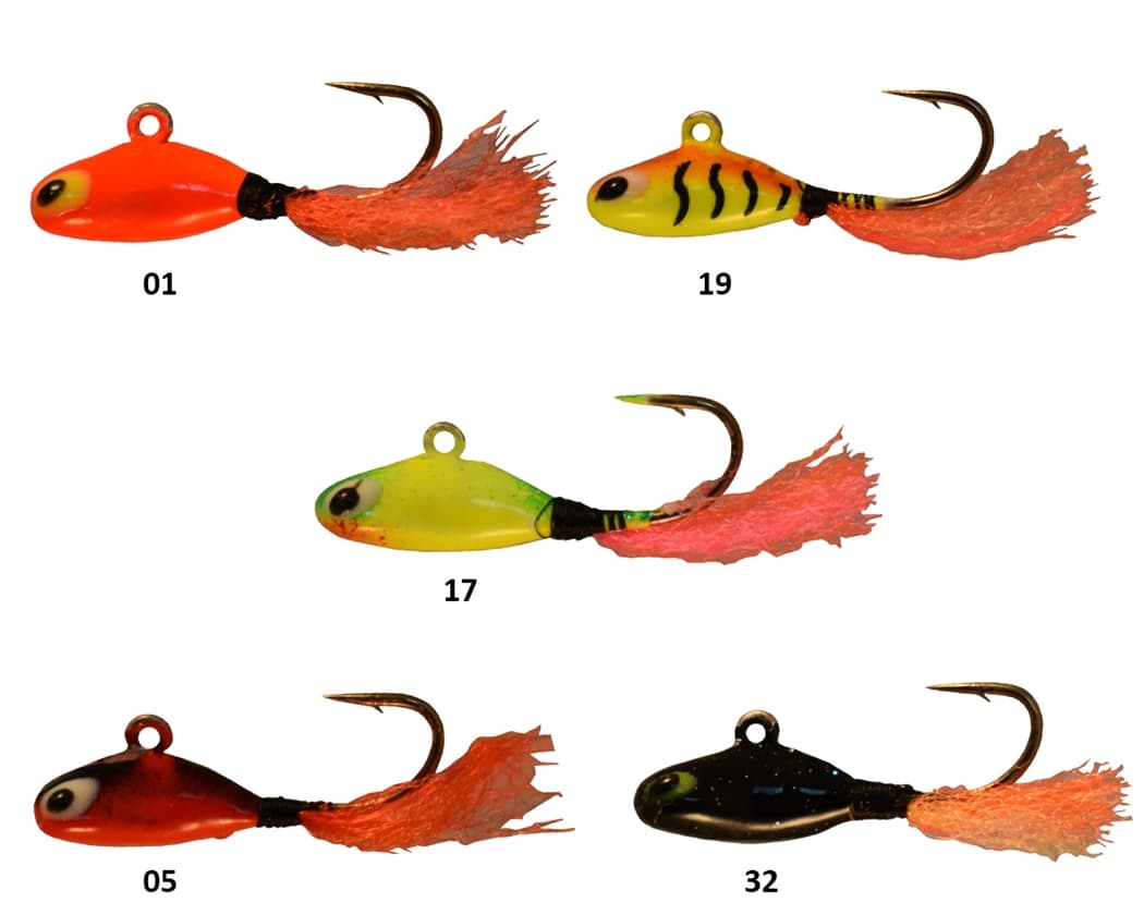 Jemtlands Fiskeverkstad Microbalansare Twisted 2G (Color: 17 Yellow/Green/Red)