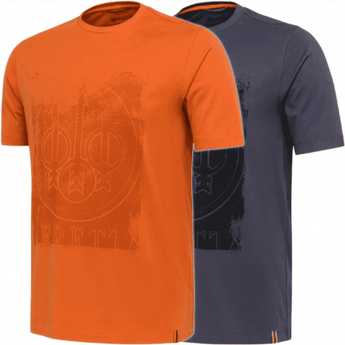Beretta Logo T-shirt (Color: Ebony, Size: 3XL)