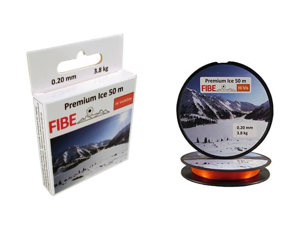 Fibe Premium Ice Vinterfiske Lina 50m (Dimension: 0,16mm / 2,5kg)