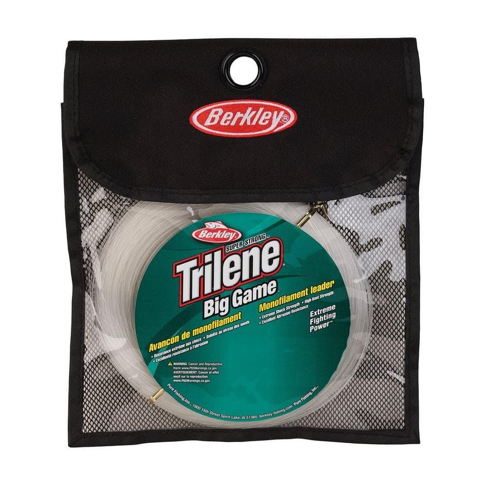 Berkley Trilene Big Game 100m Clear Leader Material (Size: 1,09mm/58,9kg)