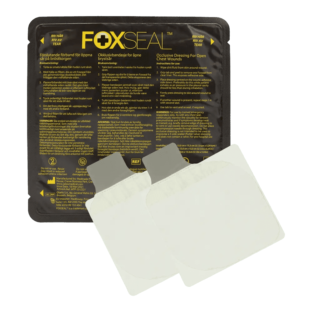 CELOX FOXSEAL Chest Seal 2pcs