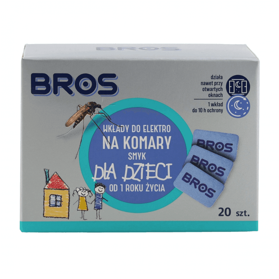 Bros Plug-In Mosquito Vaponizer Refill Mats Children 20pcs