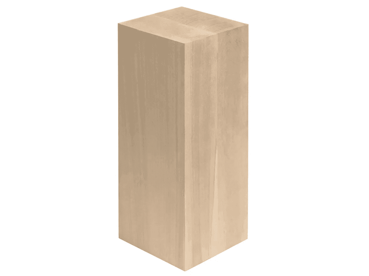 BeaverCraft BW1 Large Wood Carving Block - 250x100x100mm
