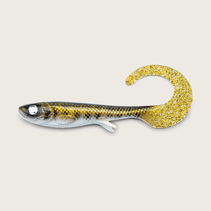 Wolfcreek Curly 22cm 75g (Color: #C034 Striped Ghost (UV))
