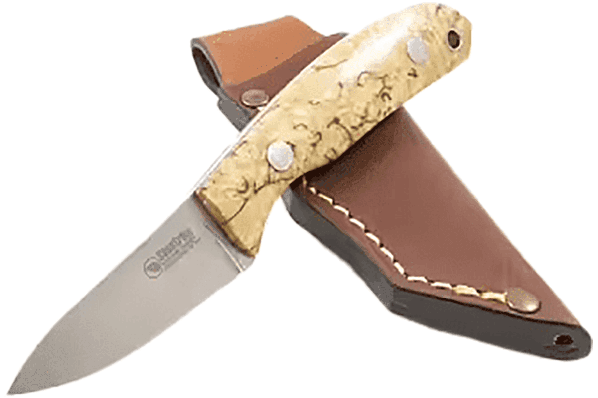 Casström Safari Mini Hunter - Stabilised Curly Birch