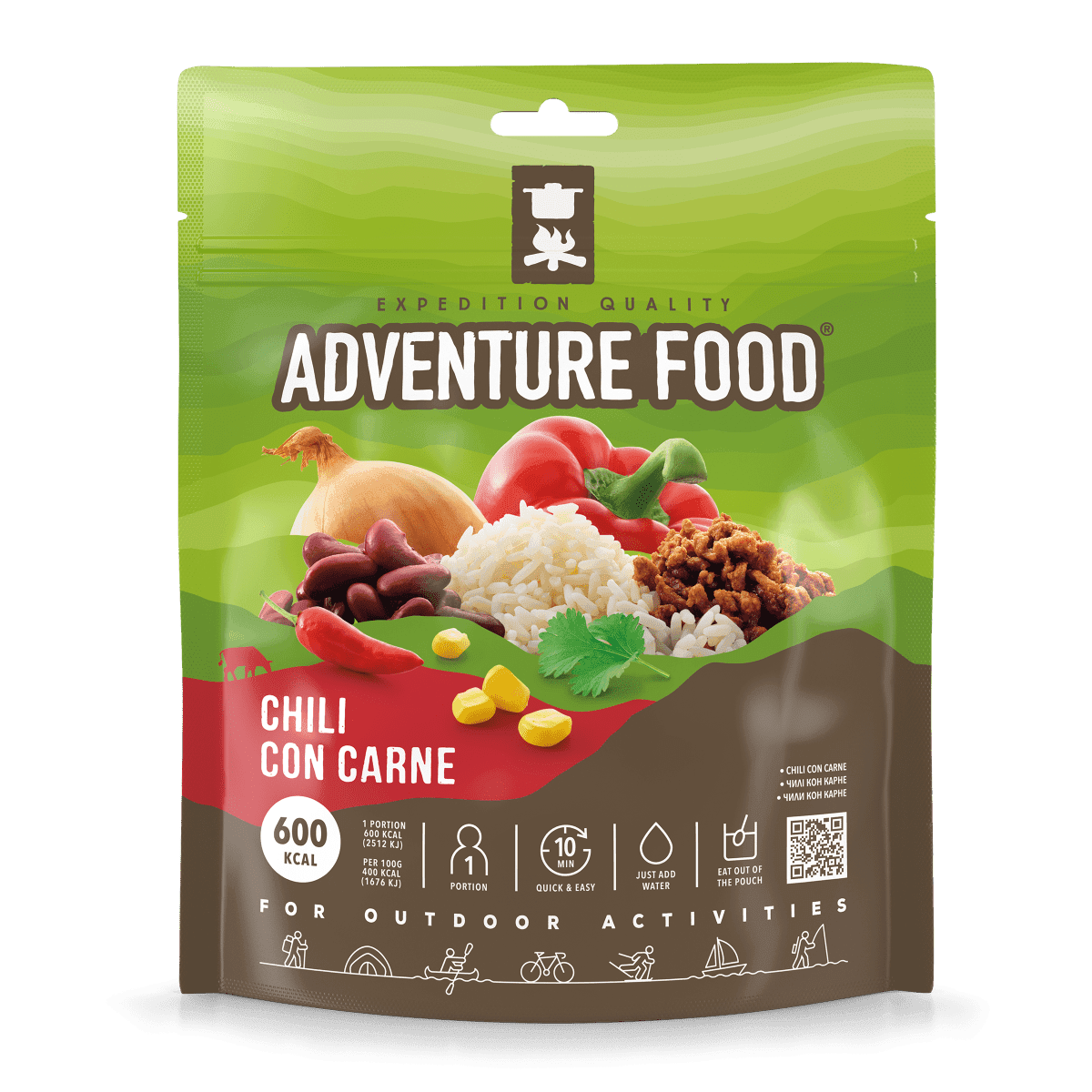 Adventure Food Ready To Eat - Chili Con Carne 150g