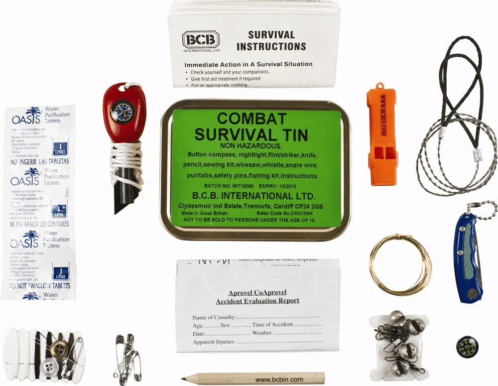 BCB Combat Survival Tin