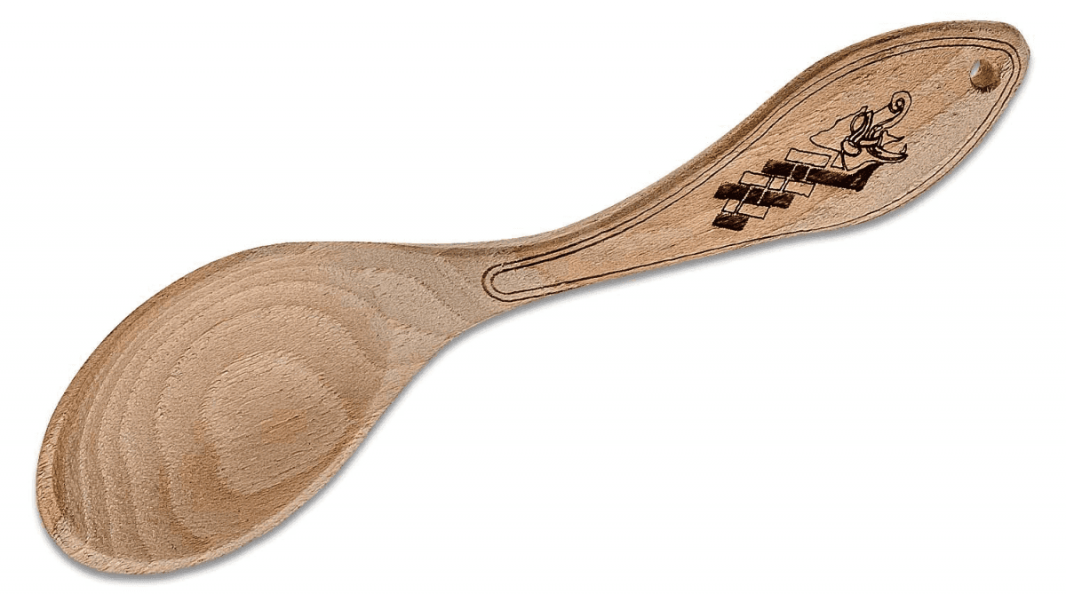 Condor Norse Dragon Carved Wooden Spoon