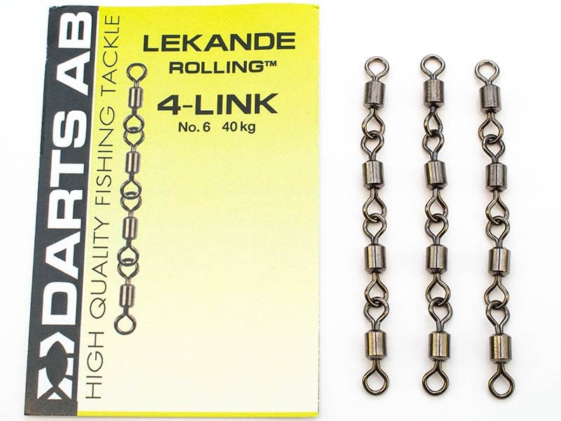 Darts Swivel 4 Links #6 3pcs