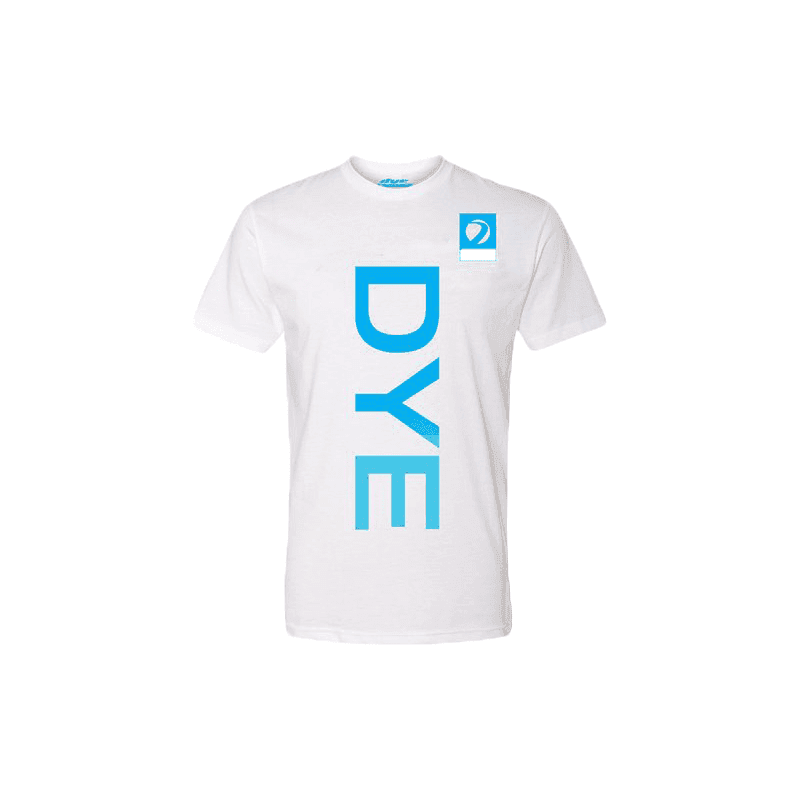 Dye T-Shirt White Fade (Size: Small)