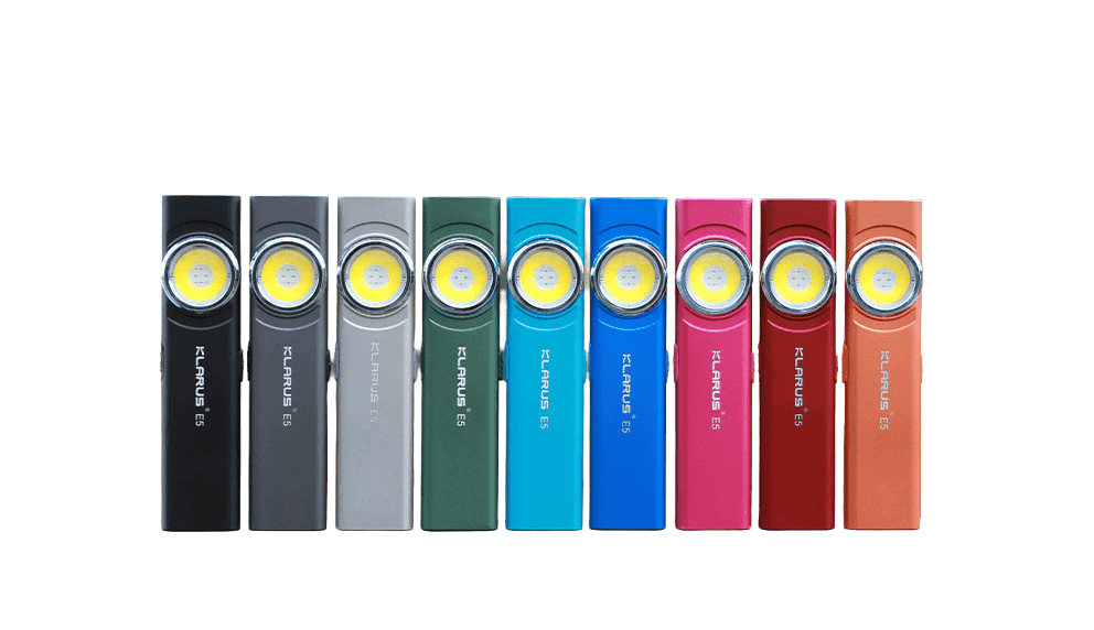 Klarus E5 - 600LM IPX4 (Color: Orange)