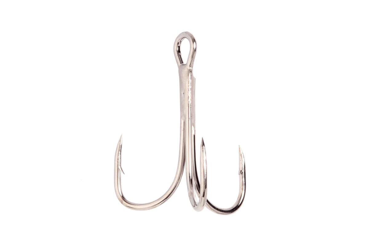 Eagle Claw Trekrok 2x Nickel Pläterad 5-pack (Size: 3/0)