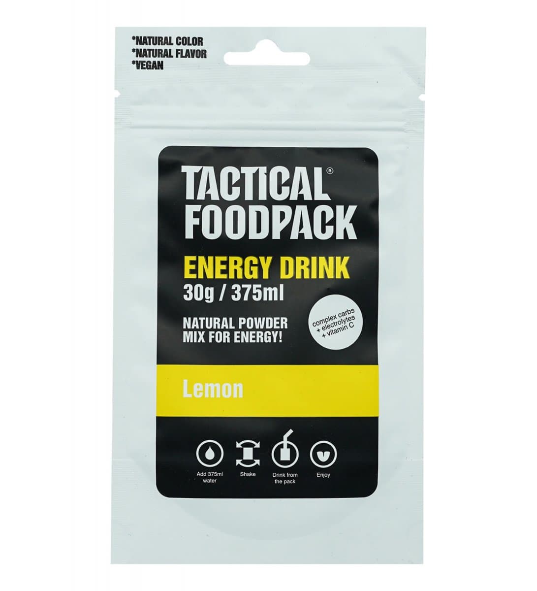 Tactical Foodpack Energy Drink Lemon 30g