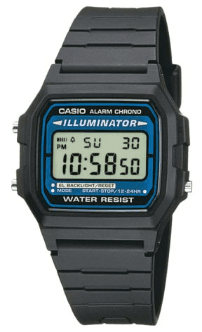 Casio Timeless F-105W-1AWYEF
