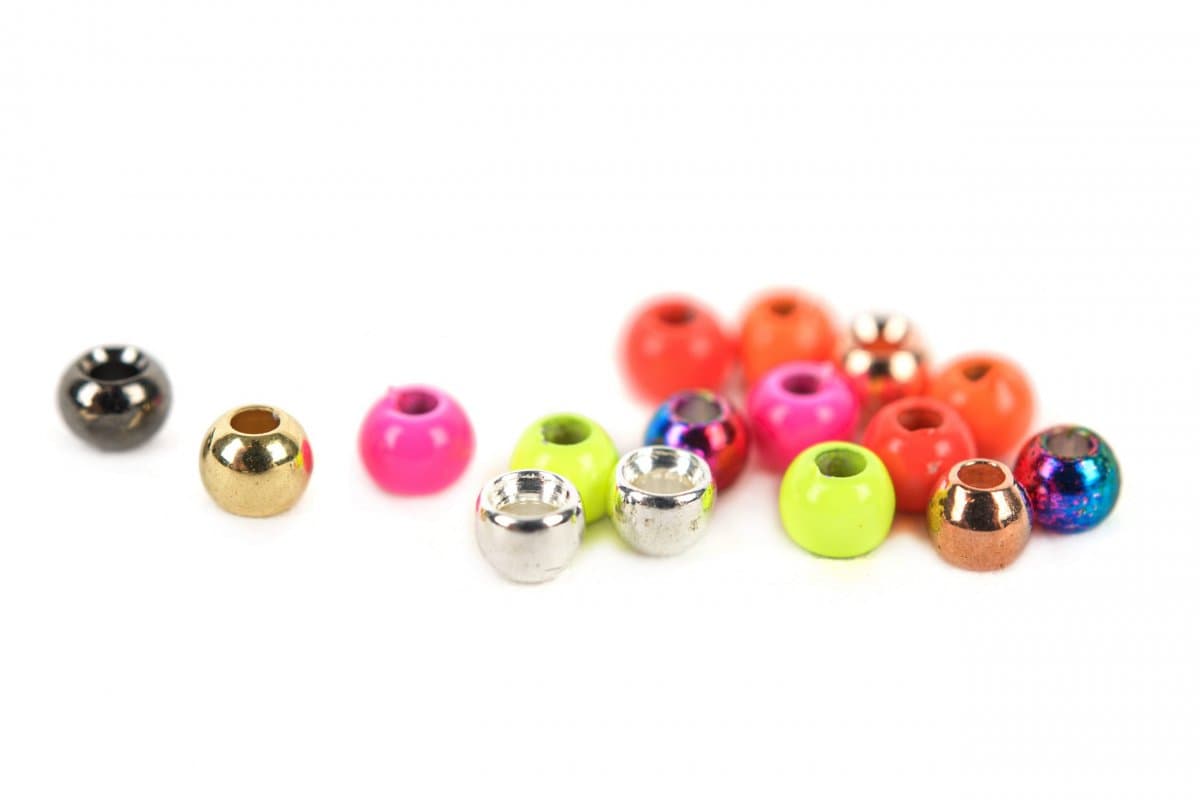 Fly-Dressing Brass Beads Medium 4mm 10 Pcs (Color: Gold)