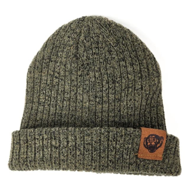 Fish Monkey Wool Beanie (Color: Tan)