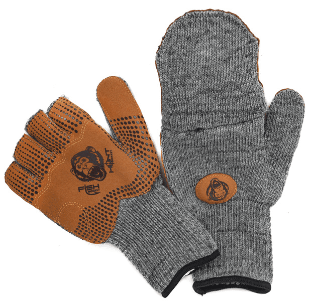 Fish Monkey Wooly Mitten (Size: Large/Xl)
