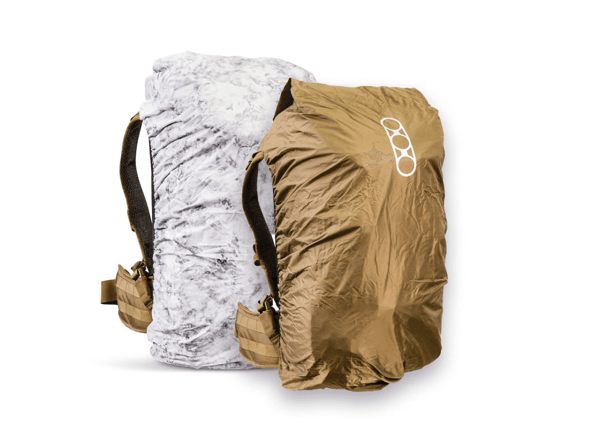 Eberlestock Featherweight Reversible Rain Cover Large (Color: Coyote Brown/Doppelganger Winter)