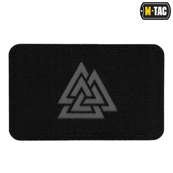 M-Tac Patch - Valknut (Color: Black/Gray)