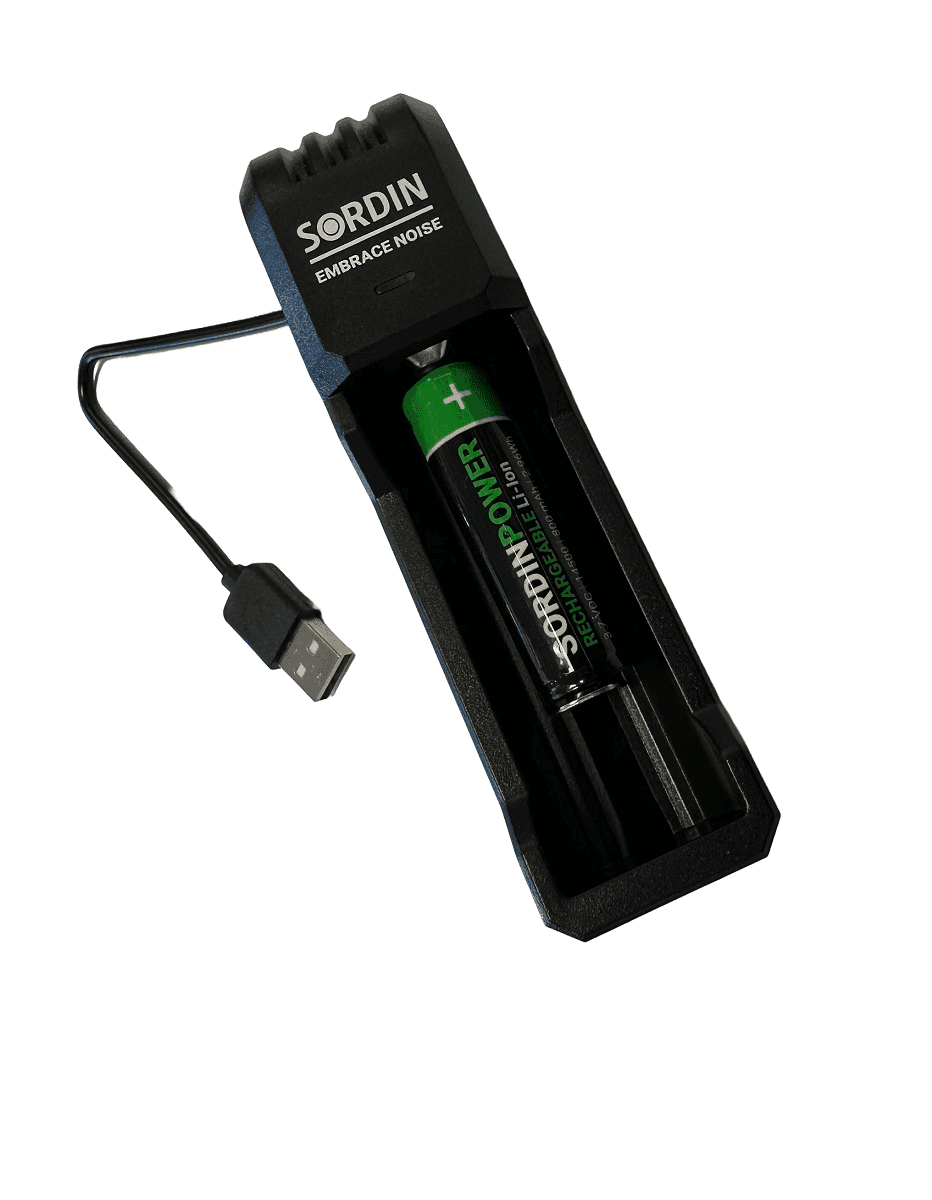 Sordin Power Battery Charger 14500/18650
