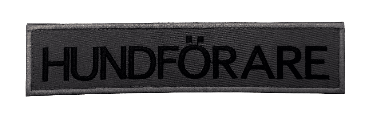 Patch Hundförare Large