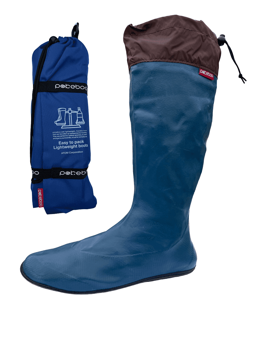 Pokeboo Packable Boots - Royal Blue (Size: 35.5-36.5 / SS)