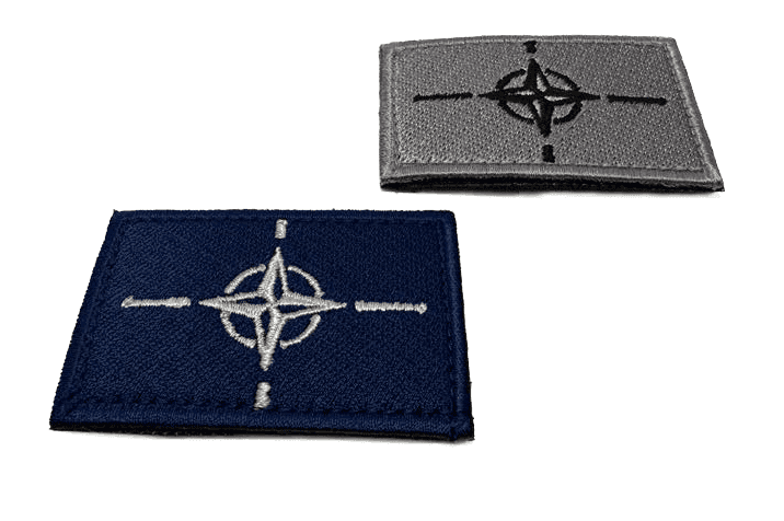 Patch Nato Large (Color: Grey)