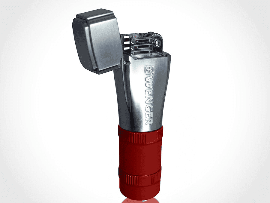 Wenger Fidis Camping Lighter (Color: Red)