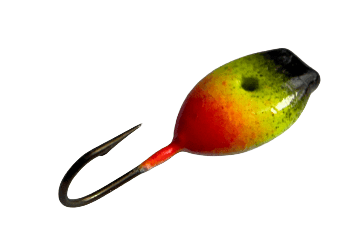 Adexa Tungsten Mormyska Paddan Mini 1g (Color: Black/Yellow/Orange)
