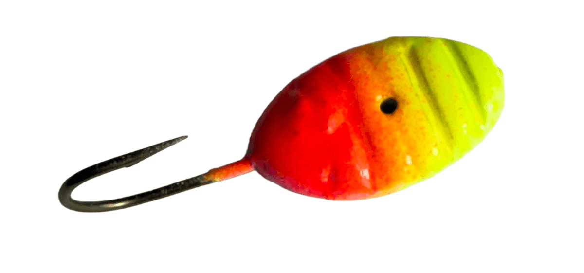 Adexa Tungsten Mormyska Paddan 1,4g (Color: Yellow/Orange)