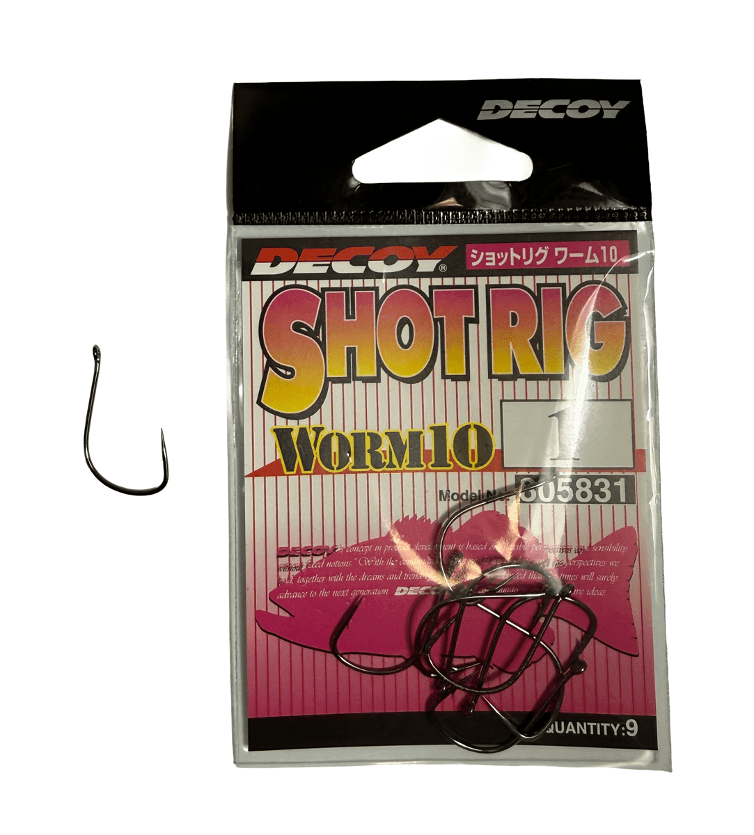 Decoy Worm10 Shot Rig #1 (Size: 1)