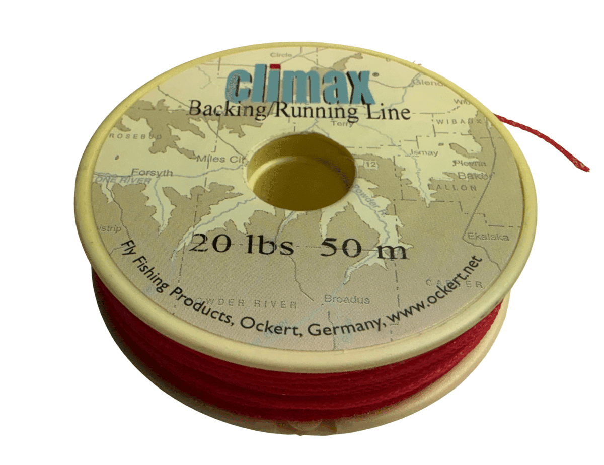 Climax Backing Red 50m 20 LBS