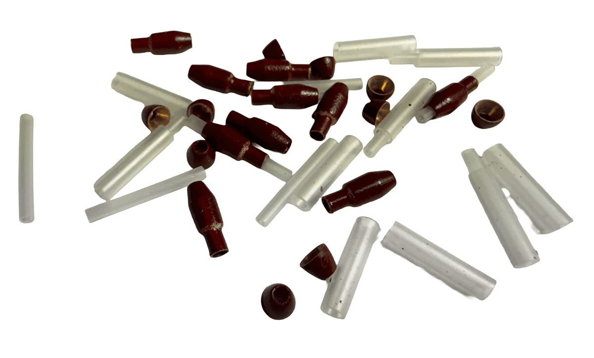 Tellis Collection Body And Conehead 10mm Dark Red 10 Pack