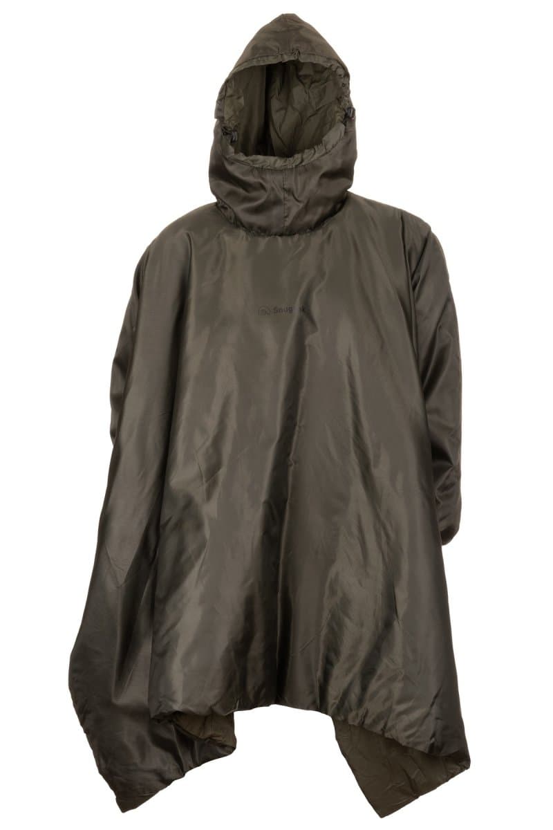 Snugpak Insulated Poncho Liner (Color: Black)