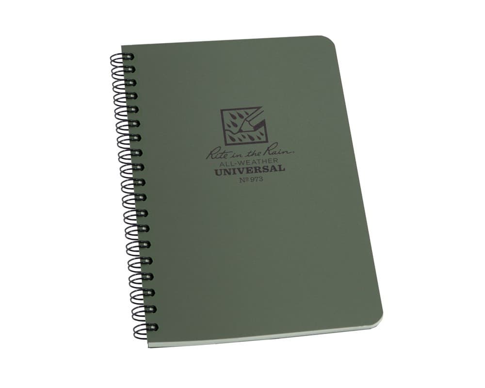 Rite In The Rain Memo Book, Field Flex-Cover, 18x12cm - Green