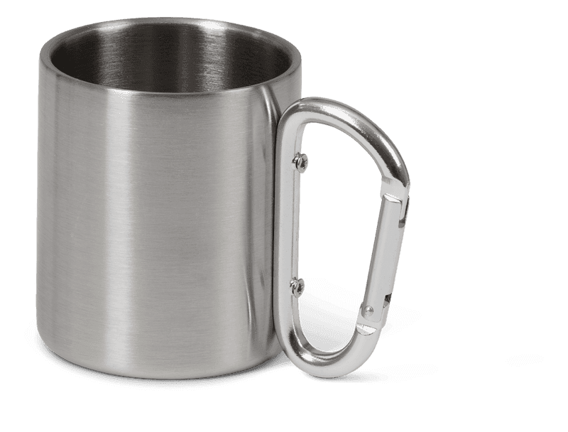 Proelia Aluminum Mug with Carabiner 250ml