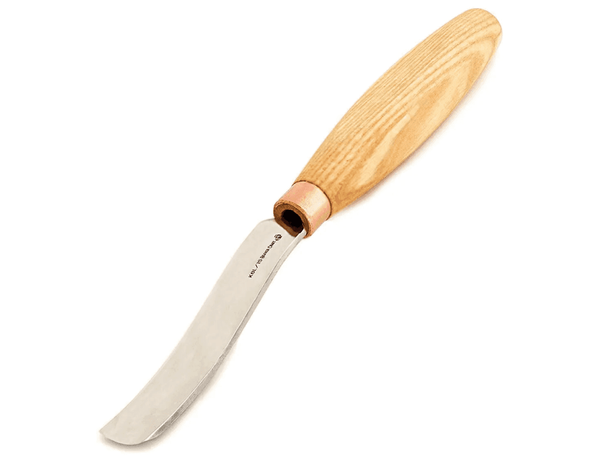 BeaverCraft K6L/15 Compact Long Bent Gouge