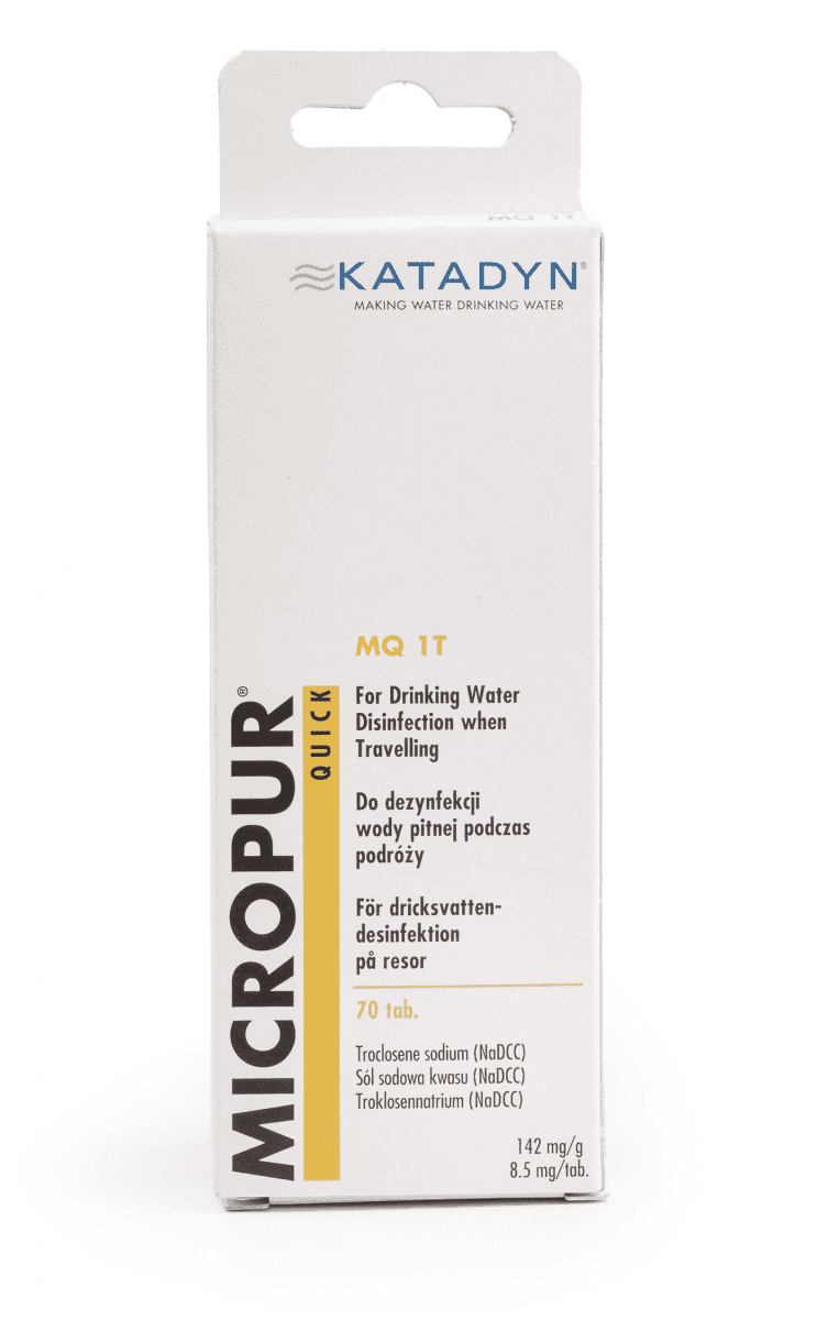 Katadyn Micropur Quick MT1T 1T 70pcs