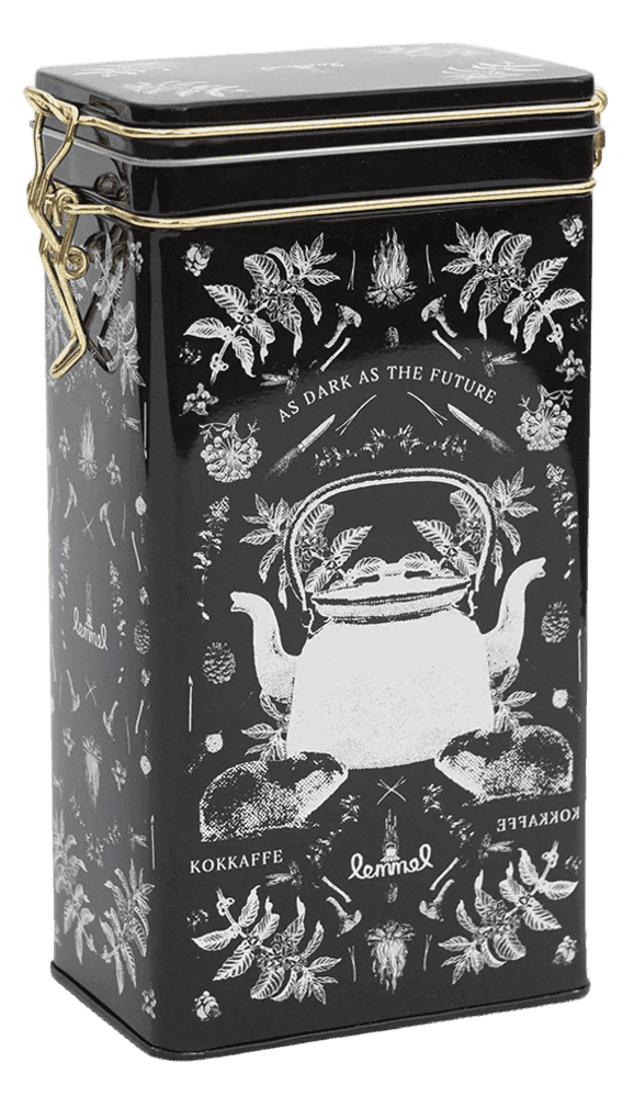 Lemmel Kaffe Tin Box - Flat Earth