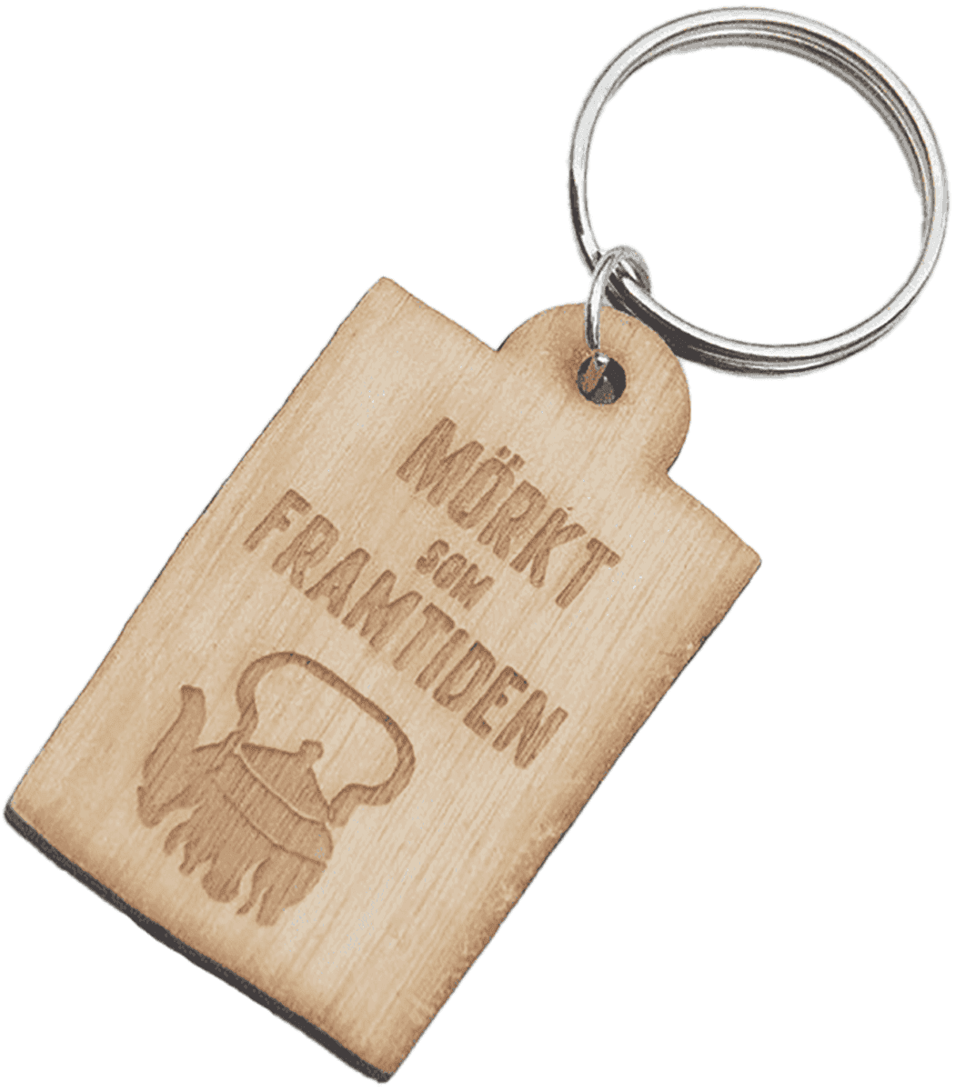 Lemmel Kaffe Keychain - Mörkt som framtiden Birch