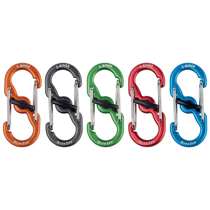 Nite Ize S-Biner Aluminum - 5pcs