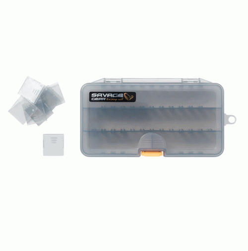 Savage Gear Lurebox 3B Large Three Compartments 18,6x10,3x3,4cm Deep Smoke