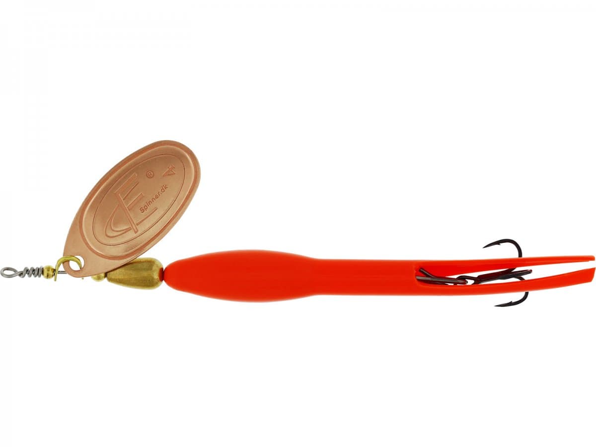 Westin Spinnare FC Downstream 40G (Color: Black/Flouro Yellow/Copper Blade)