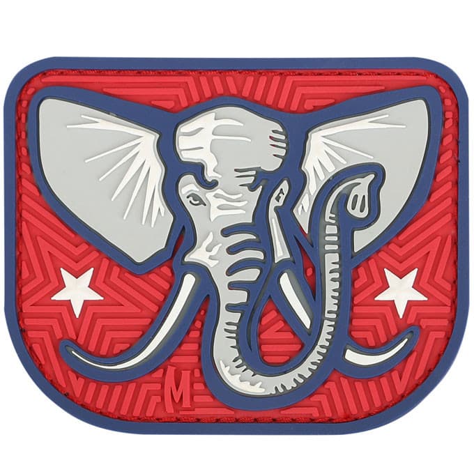 Maxpedition Patch - Elephant (Color: SWAT)