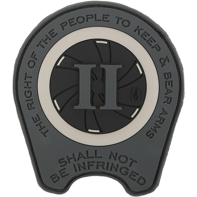 Maxpedition Patch - Right To Bear Arms 1911 Barrel Bushing (Color: Arid)