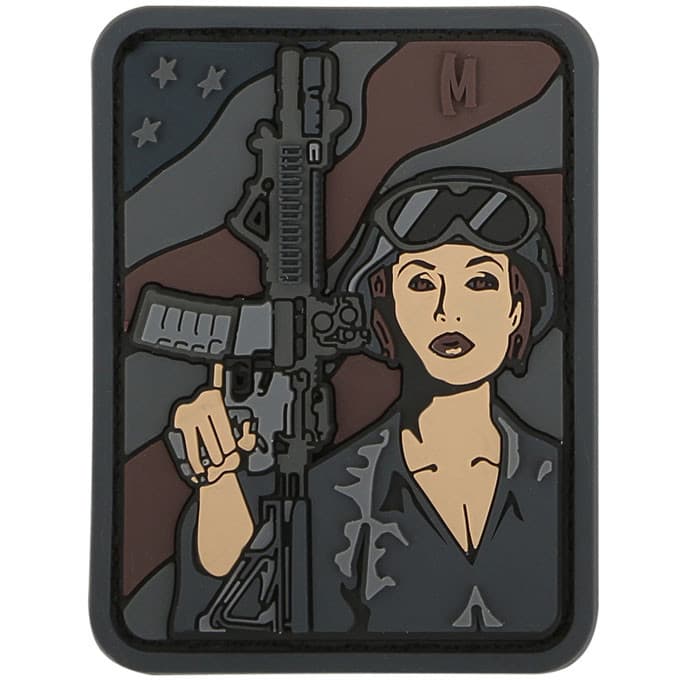 Maxpedition Patch - Soldier Girl (Color: Arid)