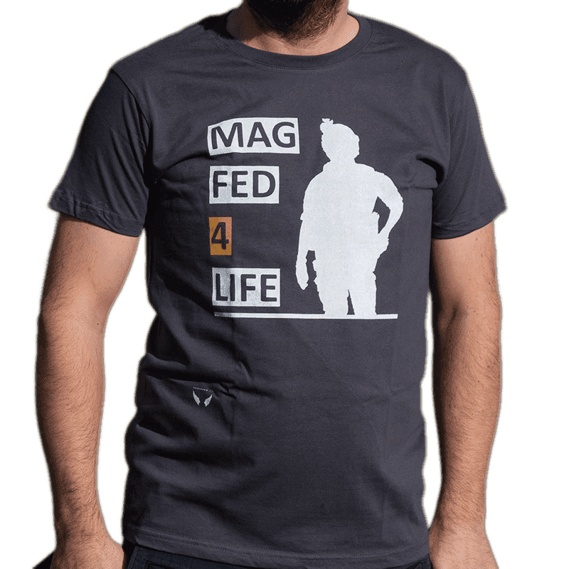 Warheads Paintball T-Shirt - Mag Fed 4 Life (Size: XXL)