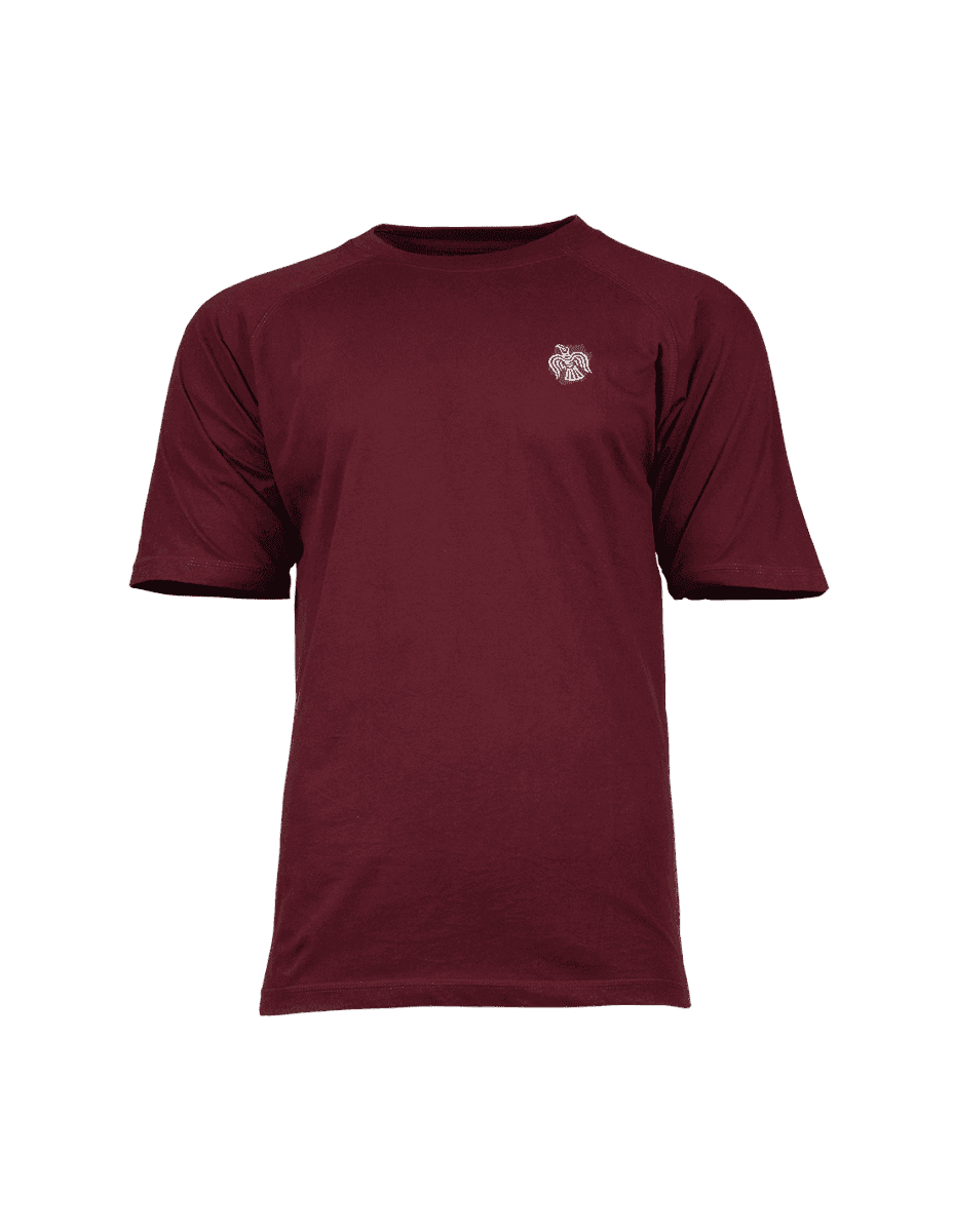 Ragnar Raids Midgard The Raven T-Shirt (Color: Red, Size: XL)