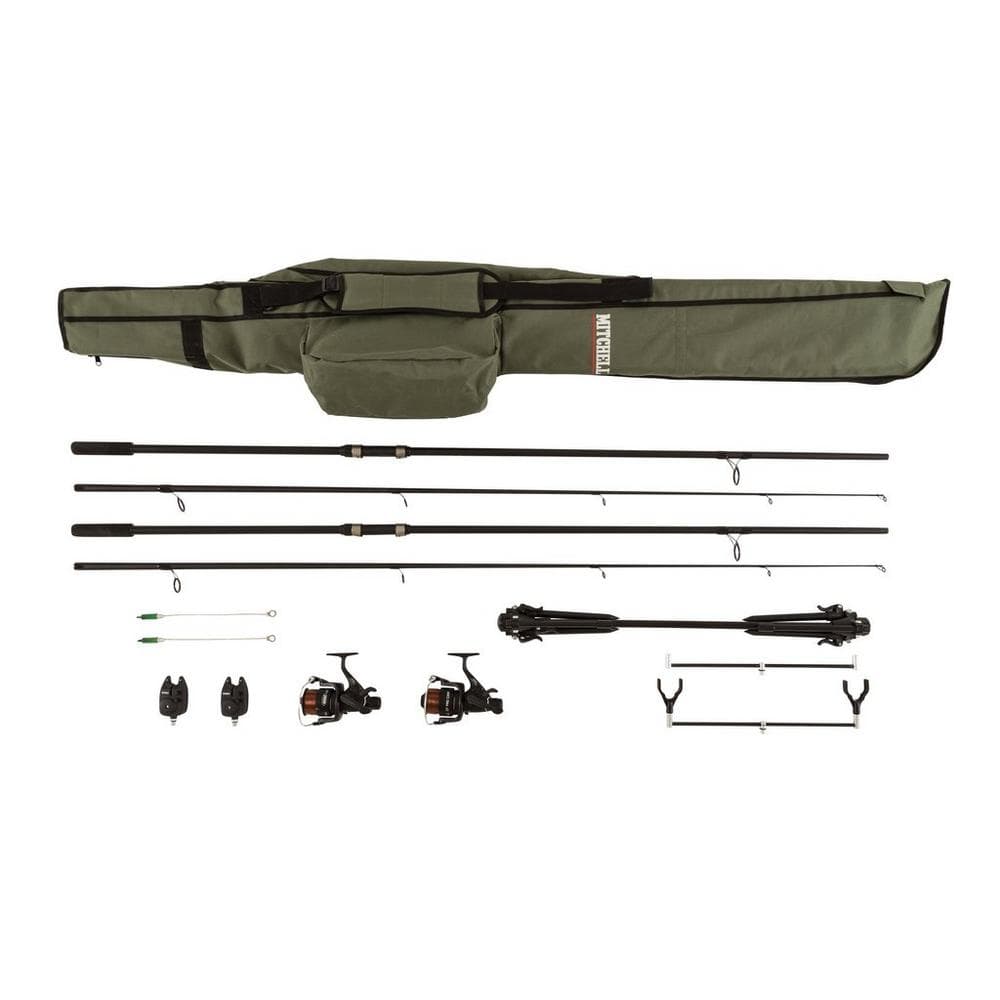 Mitchell GT PRO 2 Rods 11ft 2 Sect Complete Carp Set